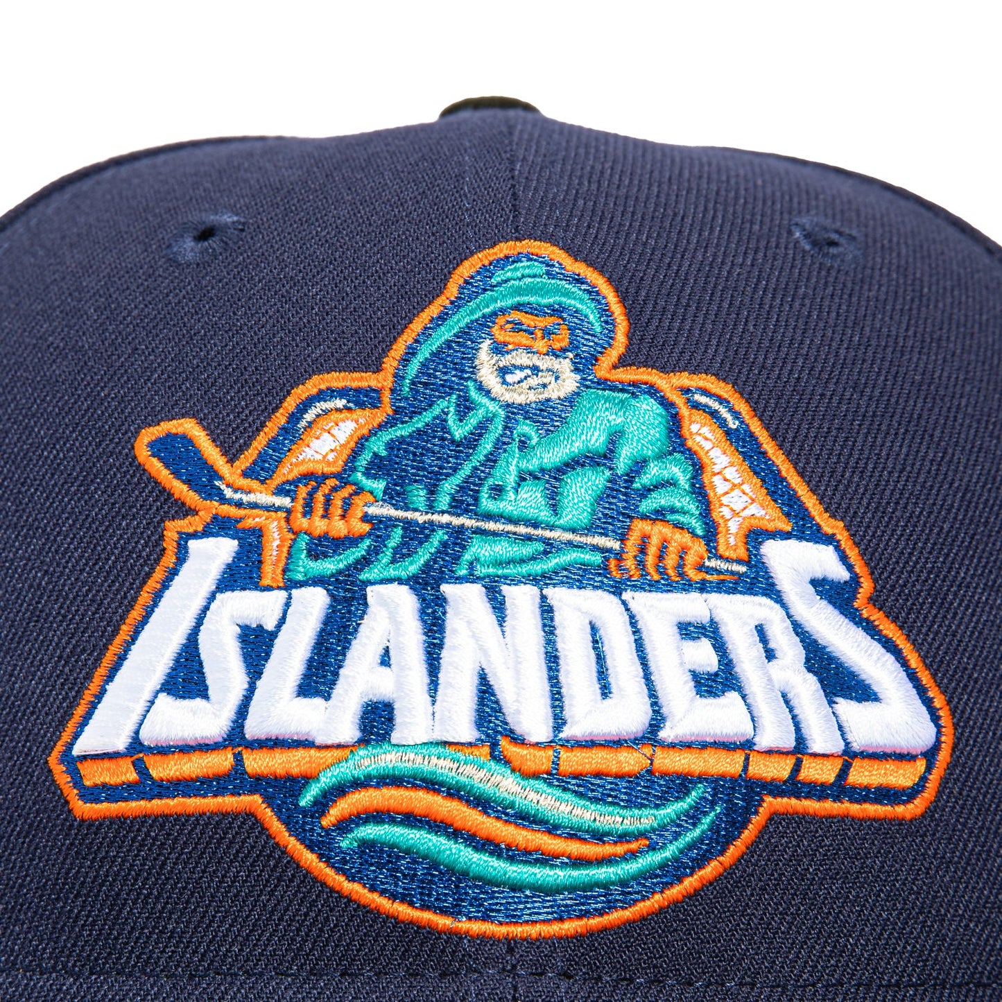New Era 59Fifty New York Islanders 25th Anniversary Patch Hat - Light Navy, Black