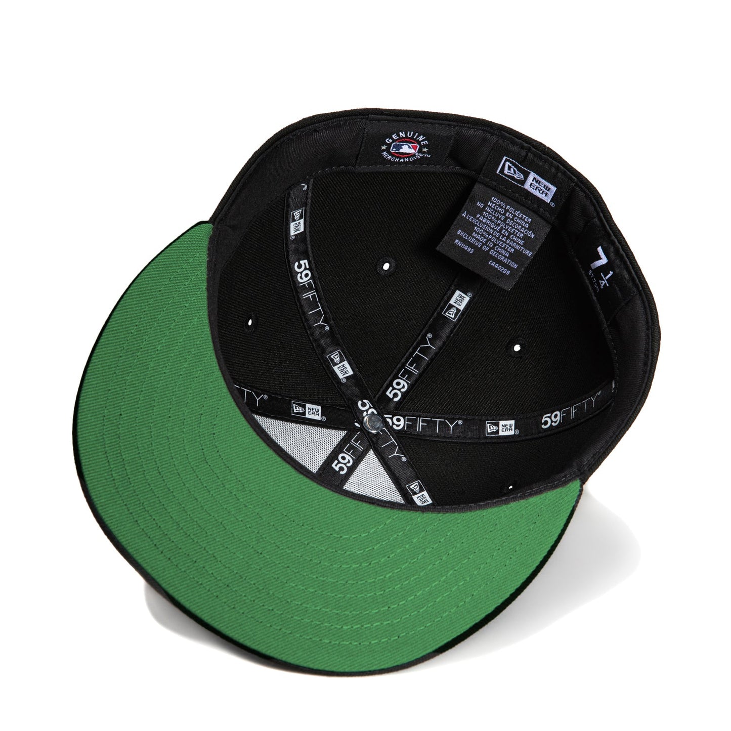 New Era 59Fifty Los Angeles Dodgers Upside Down Green UV Hat - Black, White