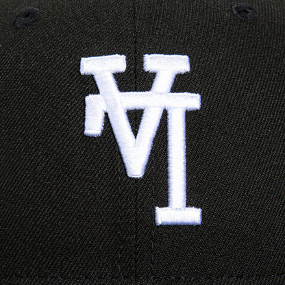 New Era 59Fifty Los Angeles Dodgers Upside Down Green UV Hat - Black, White