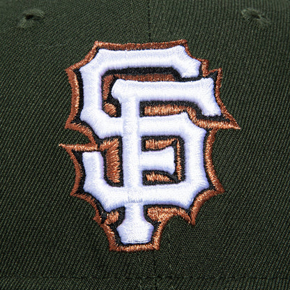 New Era 59Fifty San Francisco Giants 2012 World Series Champions Patch Hat - Green, White, Metallic Copper