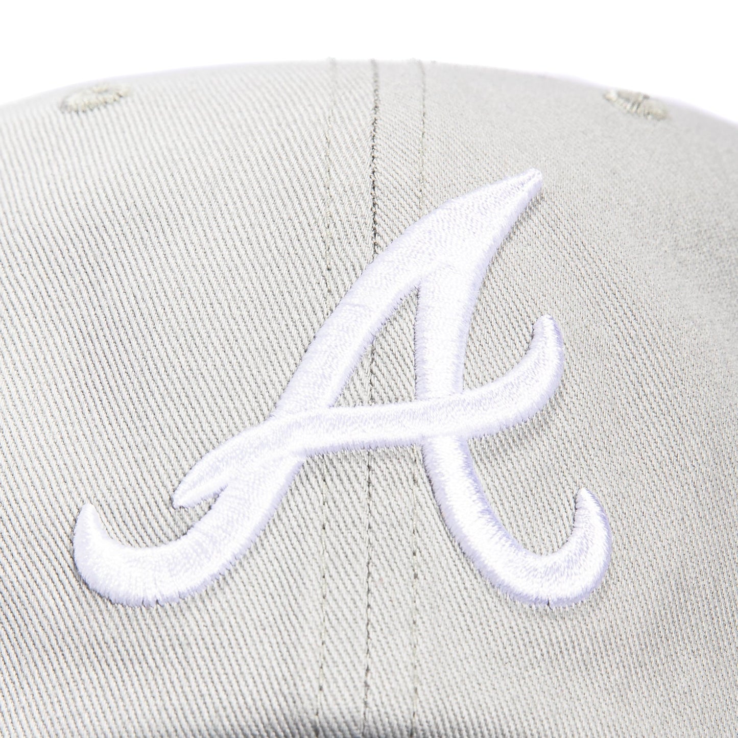 47 Brand Atlanta Braves Inaugural Patch Cleanup Adjustable Hat - Grey, Navy
