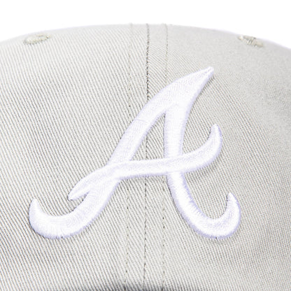 47 Brand Atlanta Braves Inaugural Patch Cleanup Adjustable Hat - Grey, Navy