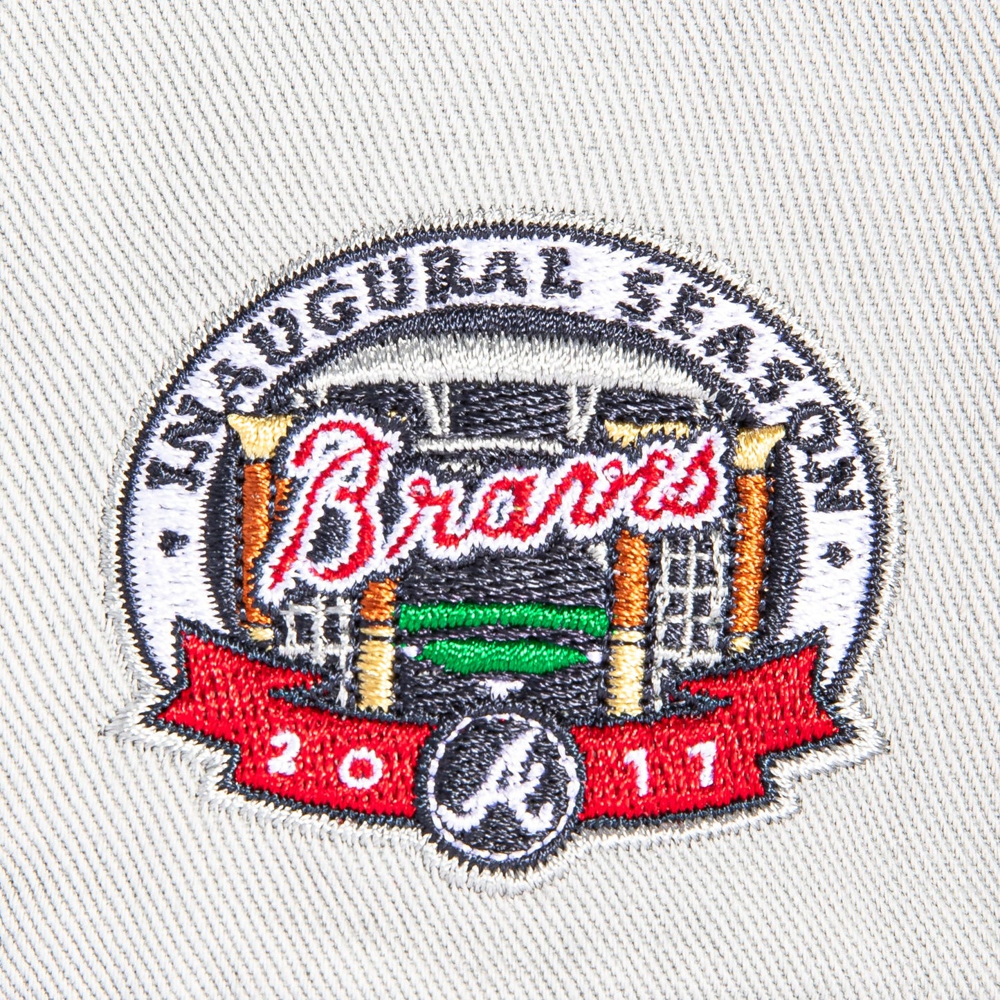 47 Brand Atlanta Braves Inaugural Patch Cleanup Adjustable Hat - Grey, Navy