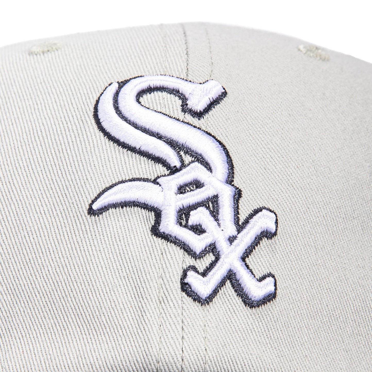 47 Brand Chicago White Sox 75th Anniversary Patch Cleanup Adjustable Hat - Grey, Navy