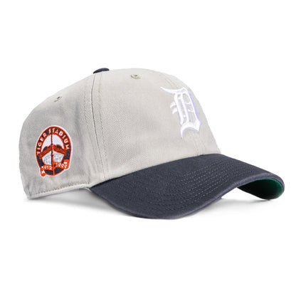 47 Brand Detroit Tigers Inaugural Patch Cleanup Adjustable Hat - Grey, Navy