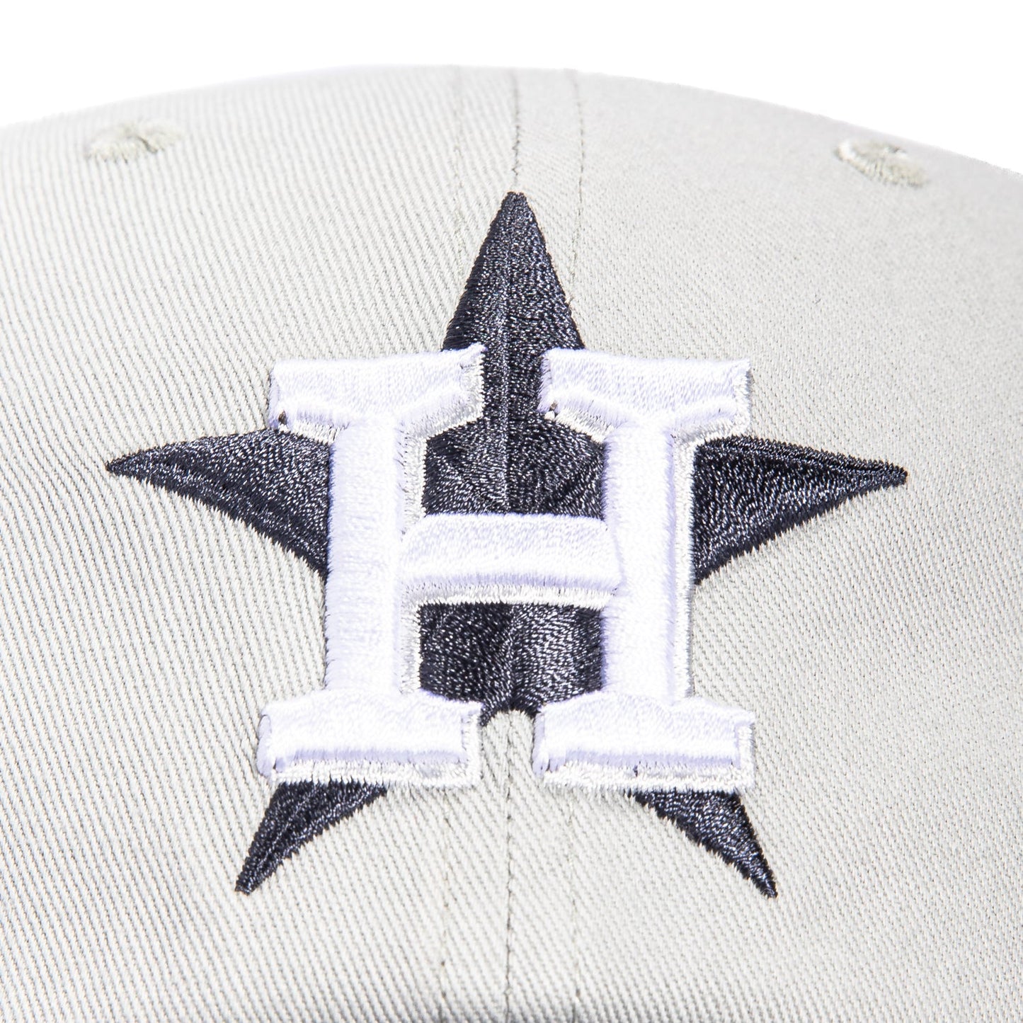 47 Brand Houston Astros 35th Anniversary Patch Cleanup Adjustable Hat - Grey, Navy