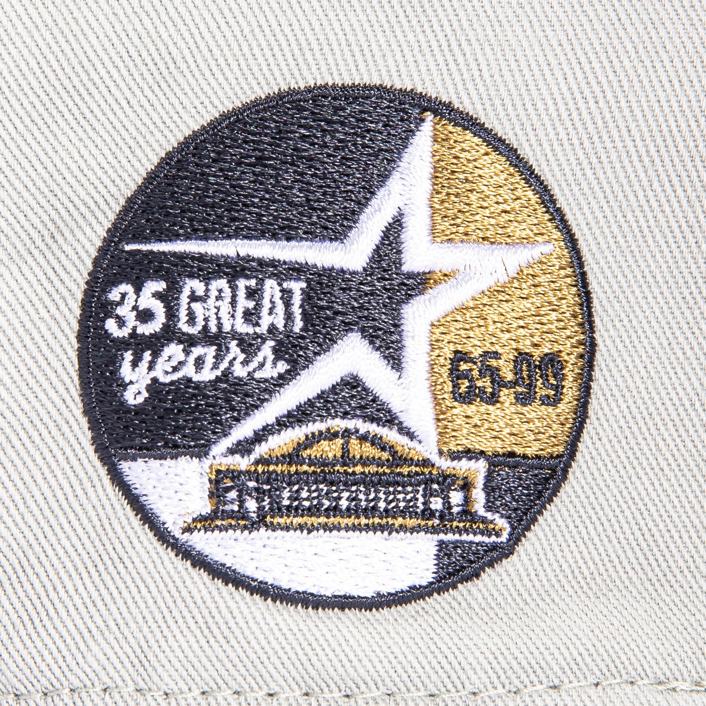 47 Brand Houston Astros 35th Anniversary Patch Cleanup Adjustable Hat - Grey, Navy