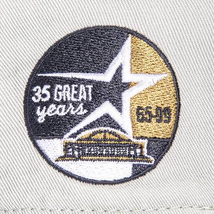 47 Brand Houston Astros 35th Anniversary Patch Cleanup Adjustable Hat - Grey, Navy