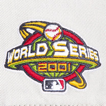 47 Brand Arizona Diamondbacks 2001 World Series Patch Cleanup Adjustable Hat - Grey, Navy
